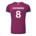 Burnley Lesley Ugochukwu #8 Hjemmedrakt 2025-26 Korte ermer